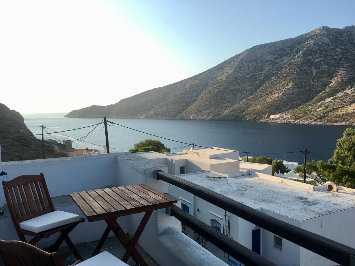 Sifnos Sunset Apartment Kamares  Bagian luar foto