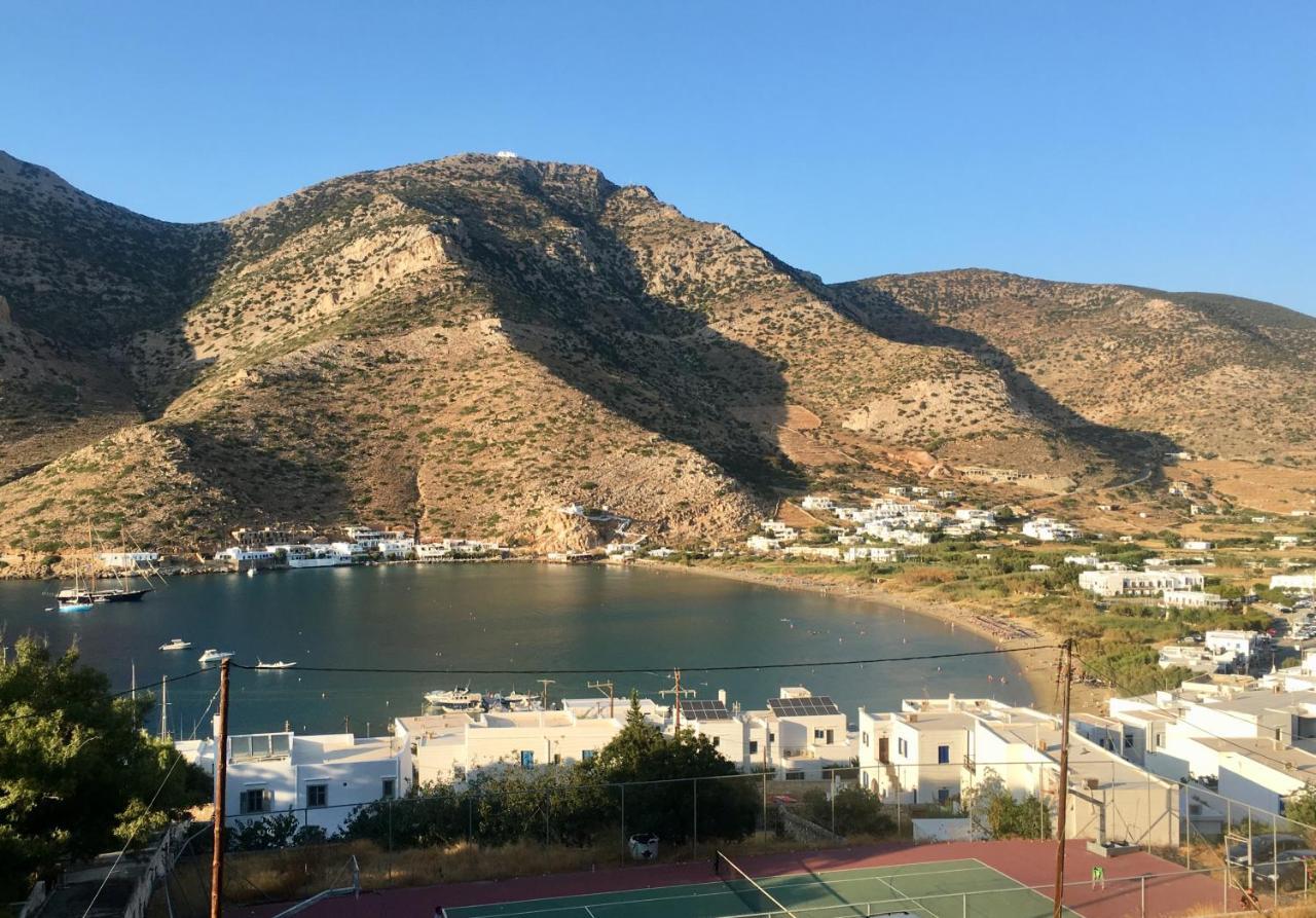 Sifnos Sunset Apartment Kamares  Bagian luar foto